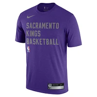 T-shirt d'entraînement Nike pour homme Sacramento Kings 2023/24 Sideline Legend, violet