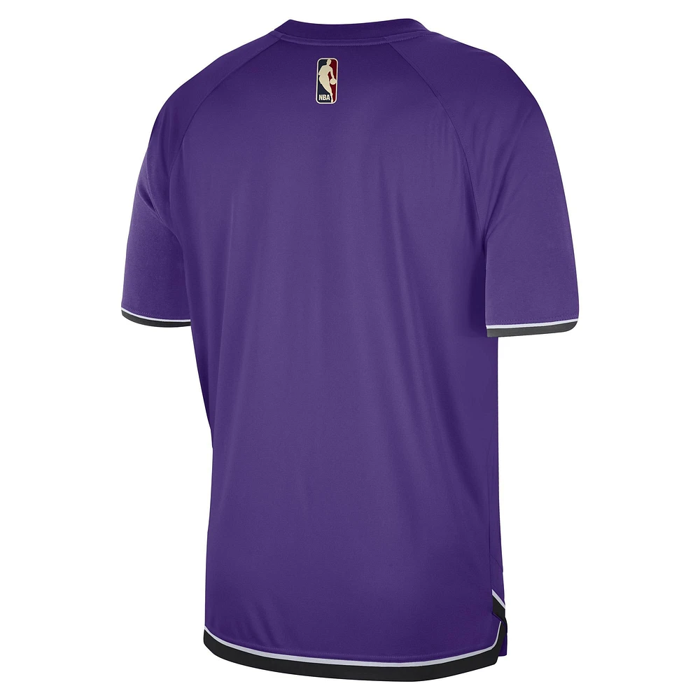 Men's Nike  Purple Sacramento Kings 2024/25 Classic Edition Pregame Shooting T-Shirt