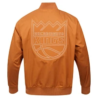 Men's Pro Standard Brown Sacramento Kings Paint The City Full-Zip Jacket