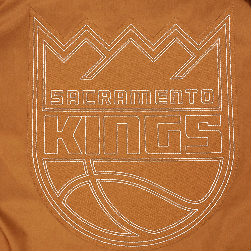 Men's Pro Standard Brown Sacramento Kings Paint The City Full-Zip Jacket