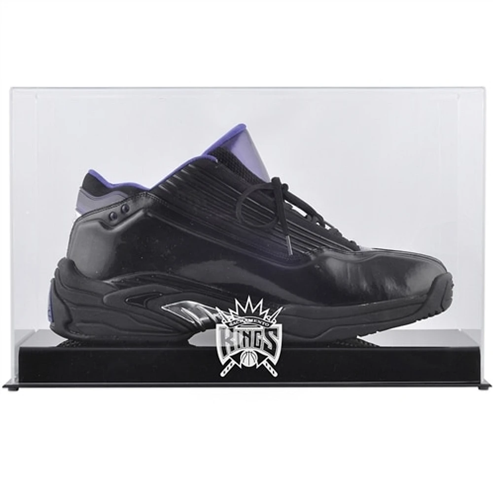 Vitrine de présentation des chaussures de basket-ball avec logo de l'équipe Sacramento Kings Hardwood Classics 1994-2016