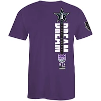 Unisex FISLL x Black History Collection  Purple Sacramento Kings T-Shirt