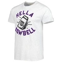 Unisex Homage Ash Sacramento Kings Hometown Hyper Local Tri-Blend T-Shirt