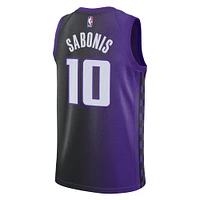Unisex Jordan Brand Domantas Sabonis Purple Sacramento Kings Swingman Jersey - Statement Edition