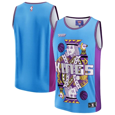 Maillot Unisex NBA & KidSuper Studios by Fanatics Bleu Sacramento Kings Hometown