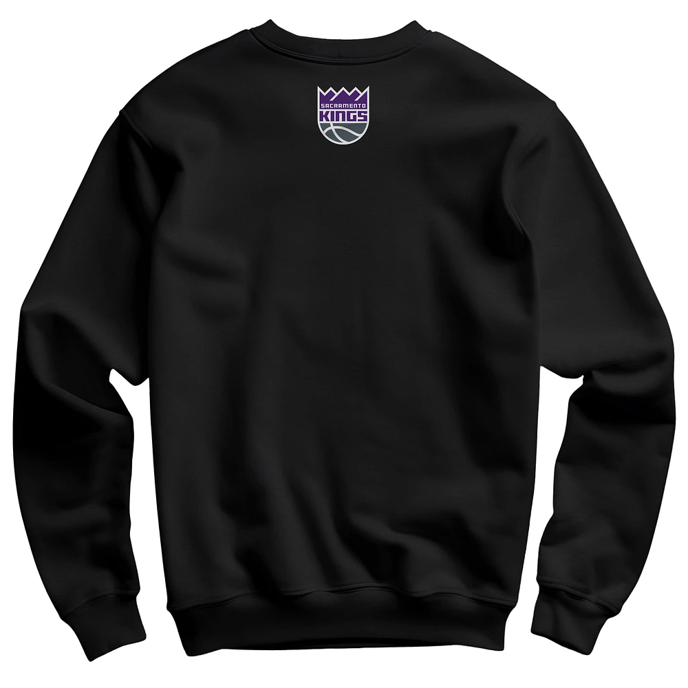 Sweat-shirt unisexe NBALab x Hyperfly Black Sacramento Kings Collection Année du serpent Nouvel An lunaire