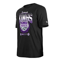 Unisex New Era Black Sacramento Kings Summer Classics T-Shirt