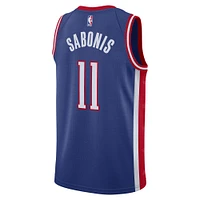 Unisex Nike Domantas Sabonis Blue Sacramento Kings 2024/25 Swingman Player Jersey - City Edition