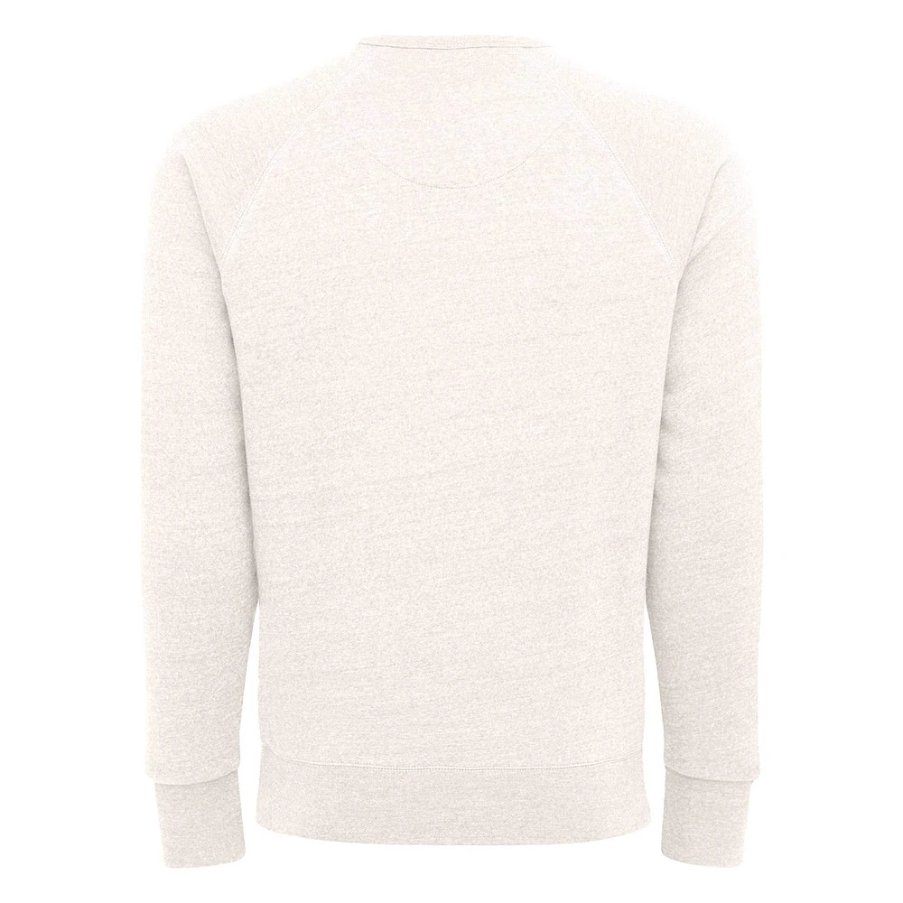 Unisex Sportiqe Cream Sacramento Kings Harmon Super Soft Tri-Blend Raglan Pullover Sweatshirt