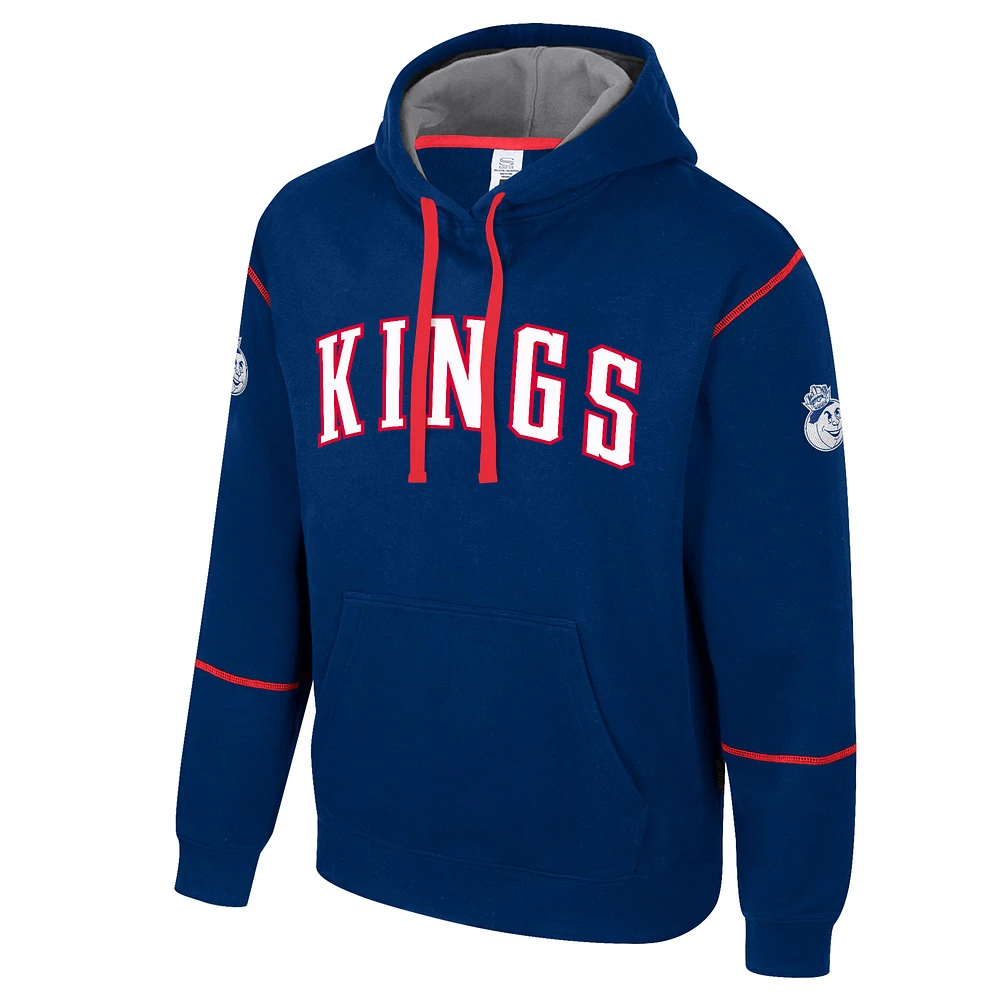 Unisex Stadium Essentials Royal Sacramento Kings 2024/25 City Edition Monument Pullover Hoodie