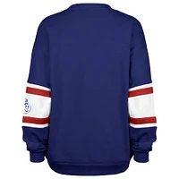 Women's '47 Royal Sacramento Kings 2024/25 City Edition Steadfast Paneled Pullover Sweatshirt