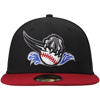 NWE SACRIV NOIR ALT MIB AUTHENTIC COLLECTION 59FIFTY HATMENHIC
