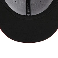 Casquette ajustée 59FIFTY Marvel x Minor League des Sacramento River Cats New Era pour homme, gris/rouge
