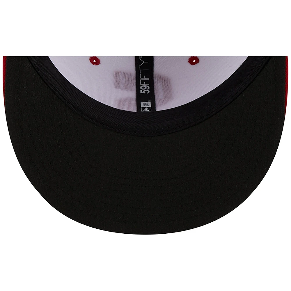 Men's New Era White Sacramento River Cats Theme Nights Solons  59FIFTY Fitted Hat