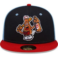 Men's New Era Navy/Red Salem Red Sox Theme Night 59FIFTY Fitted Hat