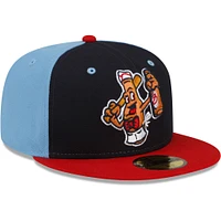 Men's New Era Navy/Red Salem Red Sox Theme Night 59FIFTY Fitted Hat