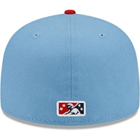 Men's New Era Navy/Red Salem Red Sox Theme Night 59FIFTY Fitted Hat