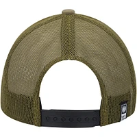 Casquette ajustable Olive Salty Crew Bigmouth Trucker pour hommes