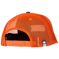 Men's Salty Crew  Camo/Orange Pinnacle 2 Retro Trucker Snapback Hat