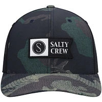 Men's Salty Crew Camo Pinnacle 2 Retro Trucker Snapback Hat