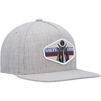 Men's Salty Crew Oatmeal High Tail Snapback Hat