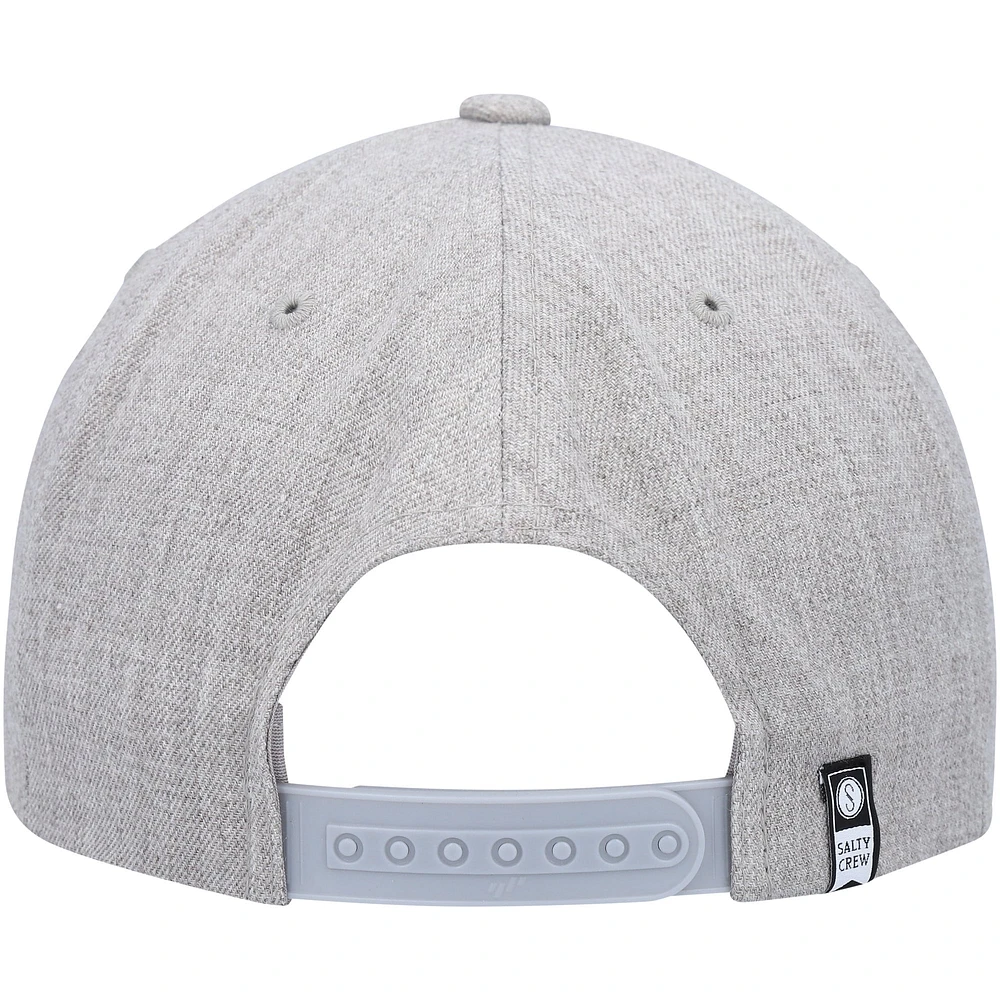 Men's Salty Crew Oatmeal High Tail Snapback Hat