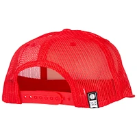 Men's Salty Crew Red Sheepy Foamy Trucker Snapback Hat