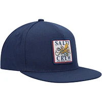 Youth Salty Crew Navy Ink Slinger Snapback Hat