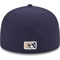 NWE SAMISS NAVY ROAD MIB AUTHENTIC COLLECTION 59FIFTY HATMENHIC