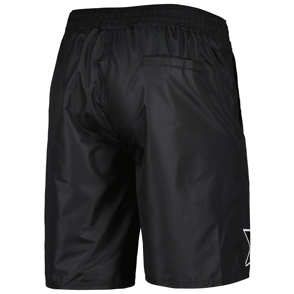 Men's G-III Sports by Carl Banks Black San Antonio Spurs Sea Wind Swim Trunks