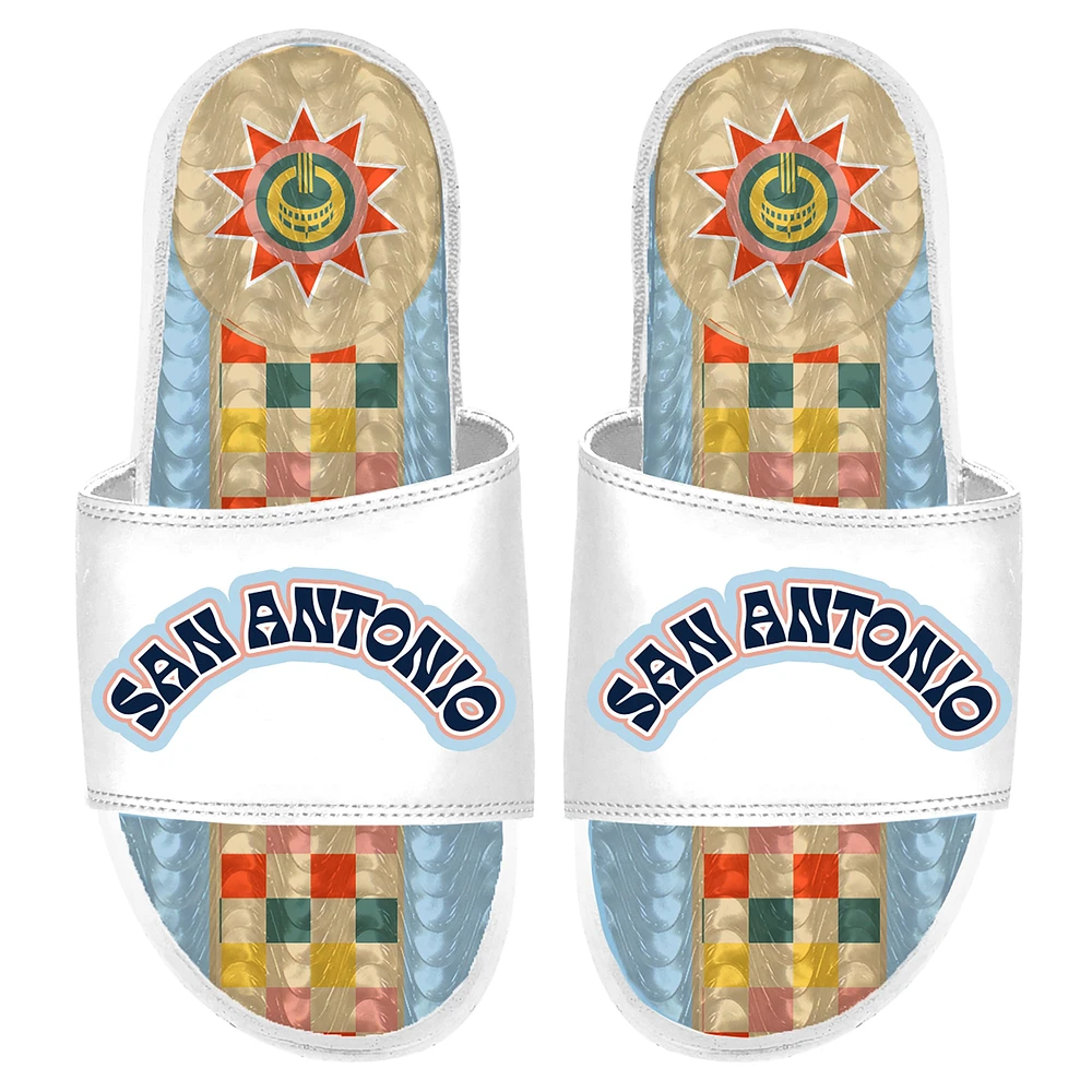 Men's ISlide San Antonio Spurs 2024/25 City Edition Gel Slide Sandals