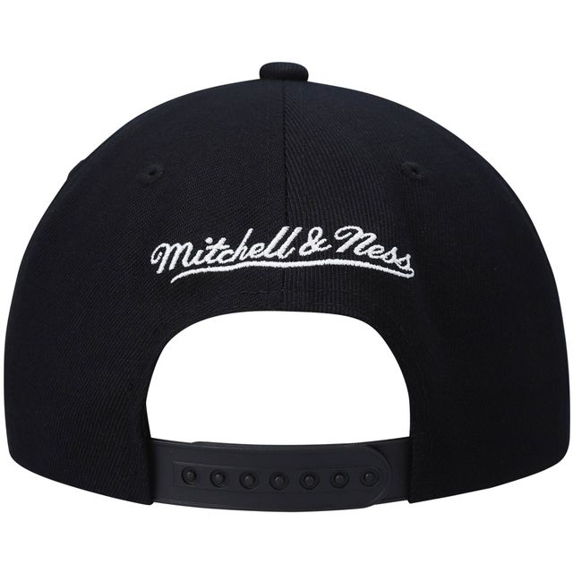 Casquette San Antonio Spurs Ground 2.0 Snapback noire Mitchell & Ness pour homme