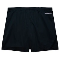 Men's Mitchell & Ness Black San Antonio Spurs Hardwood Classics Gameday Mesh Shorts