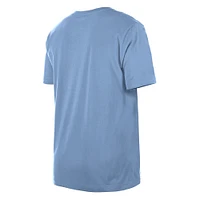 Men's New Era  Light Blue San Antonio Spurs 2024/25 City Edition Chenille Heavyweight T-Shirt