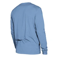 Men's New Era  Light Blue San Antonio Spurs 2024/25 City Edition Long Sleeve T-Shirt