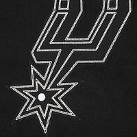 Men's Pro Standard Black San Antonio Spurs Paint the City Drop Shoulder Sweatshirt