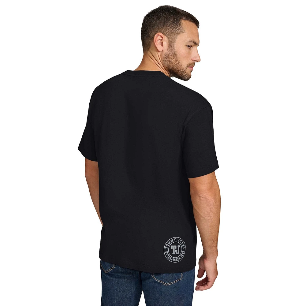 Men's Tommy Jeans Black San Antonio Spurs Noah Swish T-Shirt