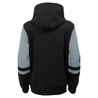 Preschool Black San Antonio Spurs Straight To The League Full-Zip Hoodie