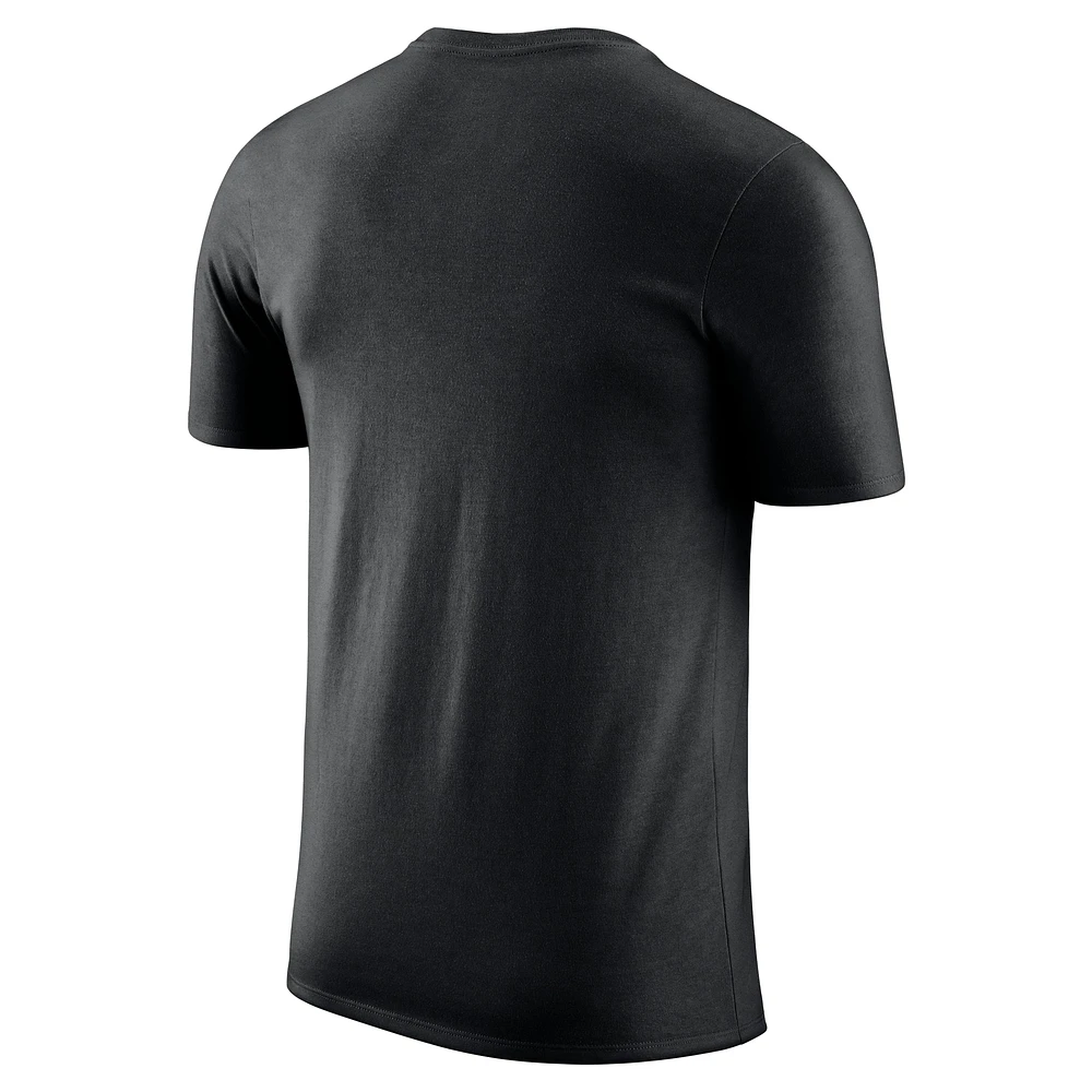 T-shirt unisexe Jordan Brand noir Essential Cities des San Antonio Spurs
