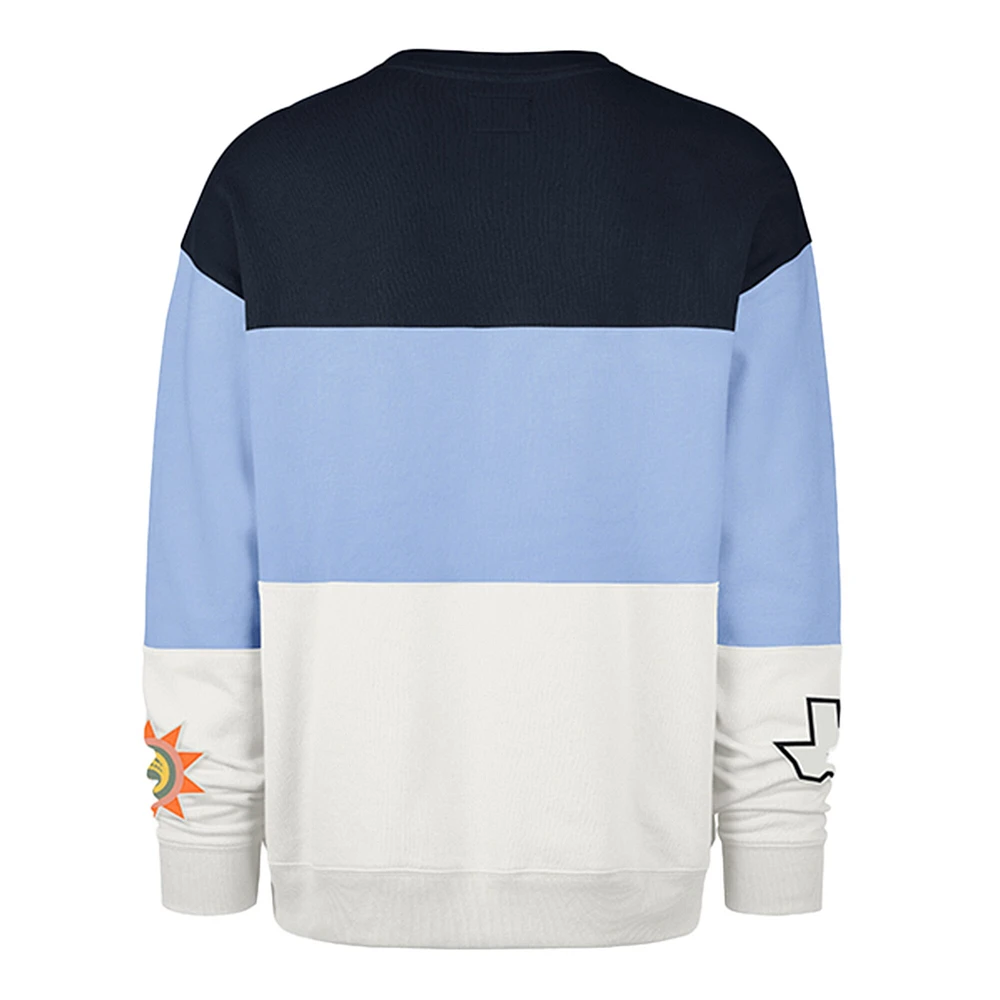 Unisex '47 Blue San Antonio Spurs 2024/25 City Edition On Five Maximalist Pullover Sweatshirt