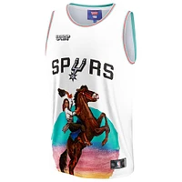 Unisex NBA & KidSuper Studios by Fanatics White San Antonio Spurs Hometown Jersey