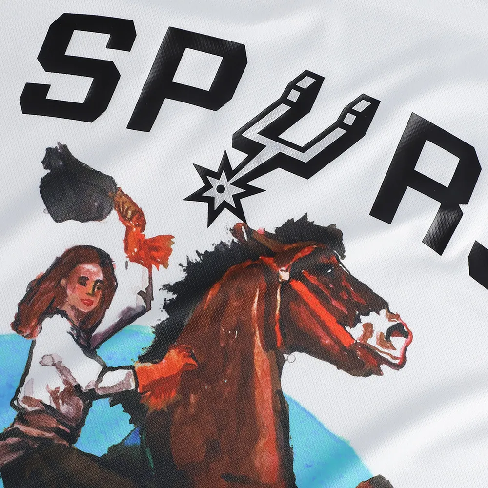 Unisex NBA & KidSuper Studios by Fanatics White San Antonio Spurs Hometown Jersey