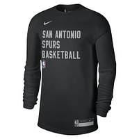 Unisex Nike Black San Antonio Spurs 2023/24 Legend On-Court Practice Long Sleeve T-Shirt