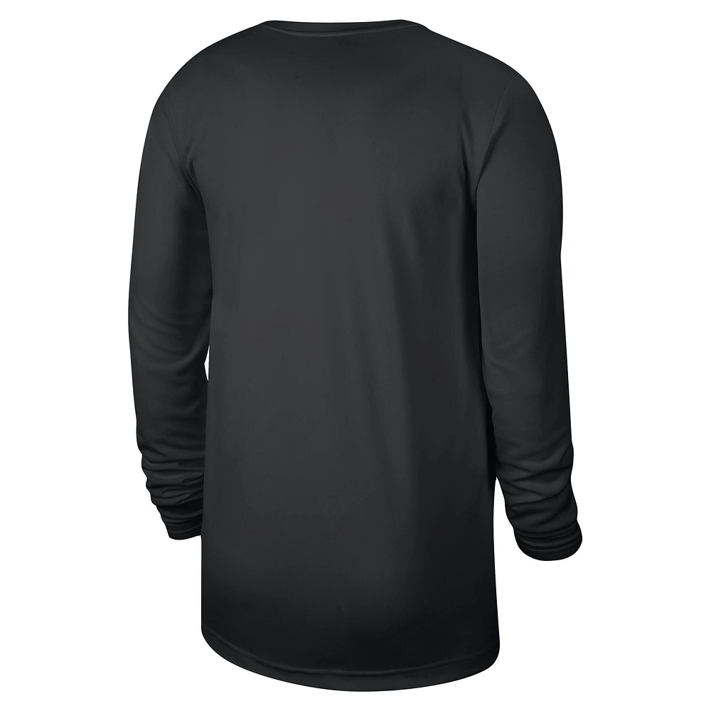 Unisex Nike Black San Antonio Spurs 2023/24 Legend On-Court Practice Long Sleeve T-Shirt