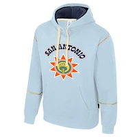 Sweat à capuche unisexe Stadium Essentials bleu clair San Antonio Spurs 2024/25 City Edition Monument