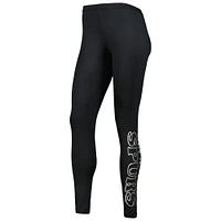 Women's G-III 4Her by Carl Banks Black San Antonio Spurs Stadium Leggings