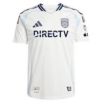 Men's adidas White San Diego FC 2025 Woven Into One Authentic Jersey