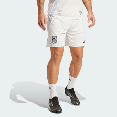 Short adidas blanc authentique San Diego FC 2025 Woven Into One pour homme