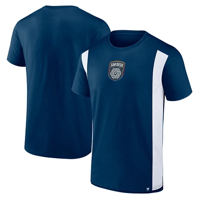 T-shirt Fanatics bleu marine pour homme San Diego FC Golden Goal
