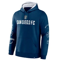 Sweat à capuche bleu marine San Diego FC Penalty Kick Legacy pour homme Fanatics
